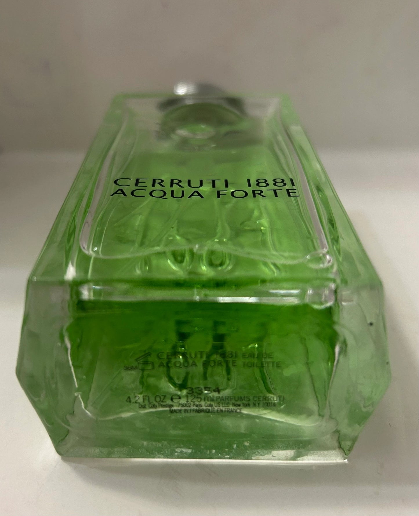 Cerruti 1881 acqua forte eau de toilette 125ml , vintage, rare