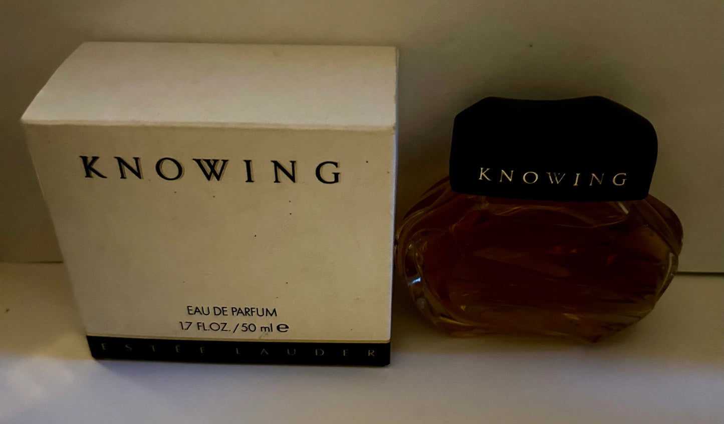 Estée Lauder, Knowing eau de parfum 50ml vintage, rare