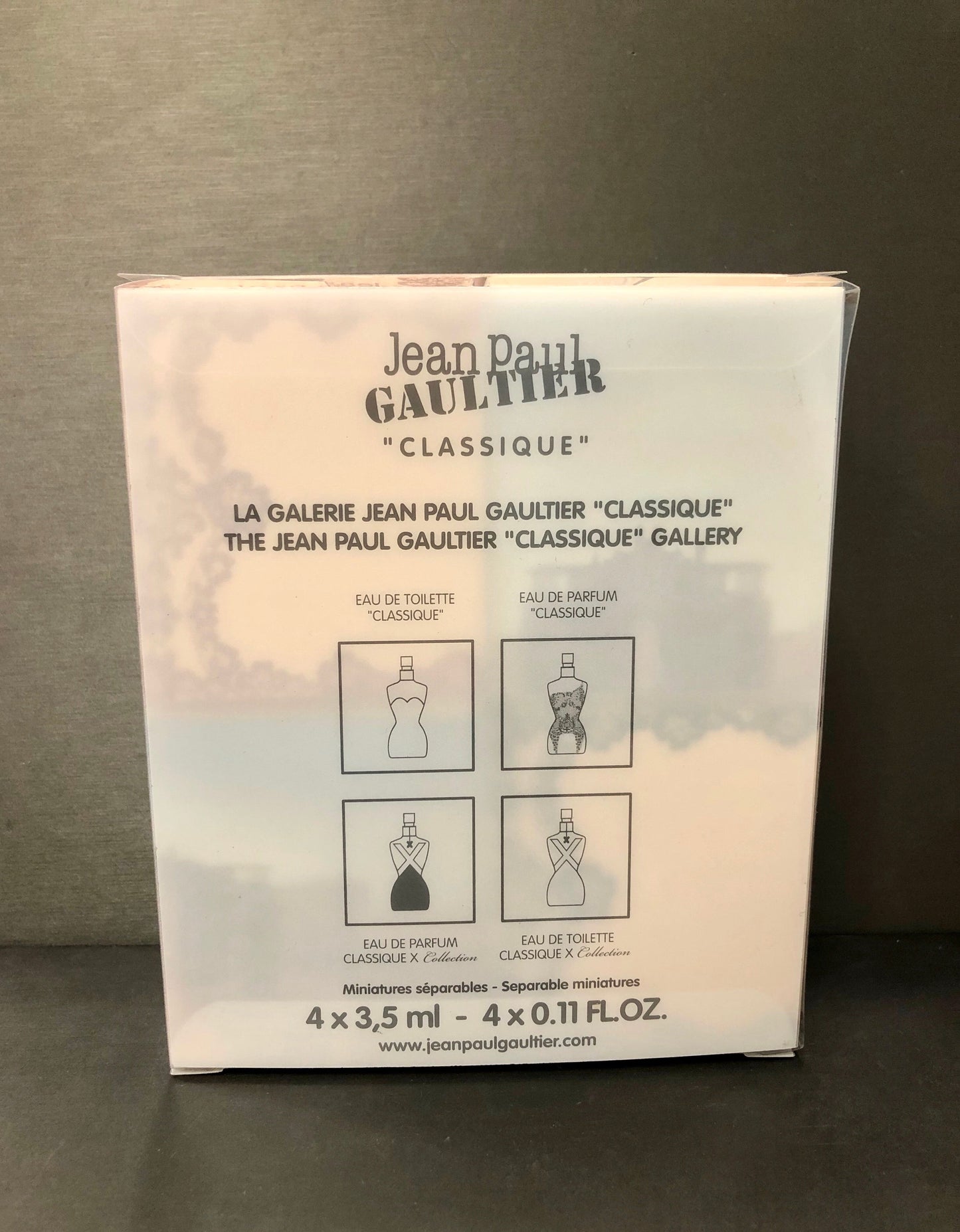 Jean Paul Gaultier Classique Parfum miniature 4X3.5ml.