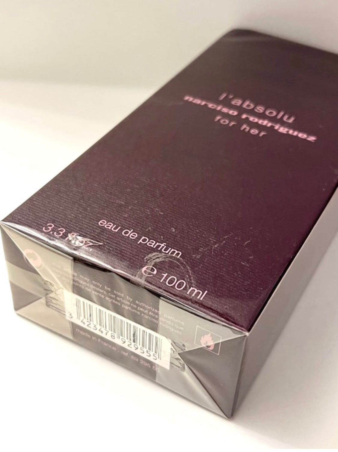 L’absolu Narciso rodriguez for her eau de parfum 100 ml. 3.3 fl. Very Rare .Vintage.