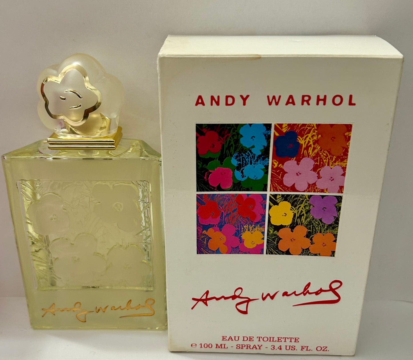 Andy Warhol eau de toilette 100ml rare
