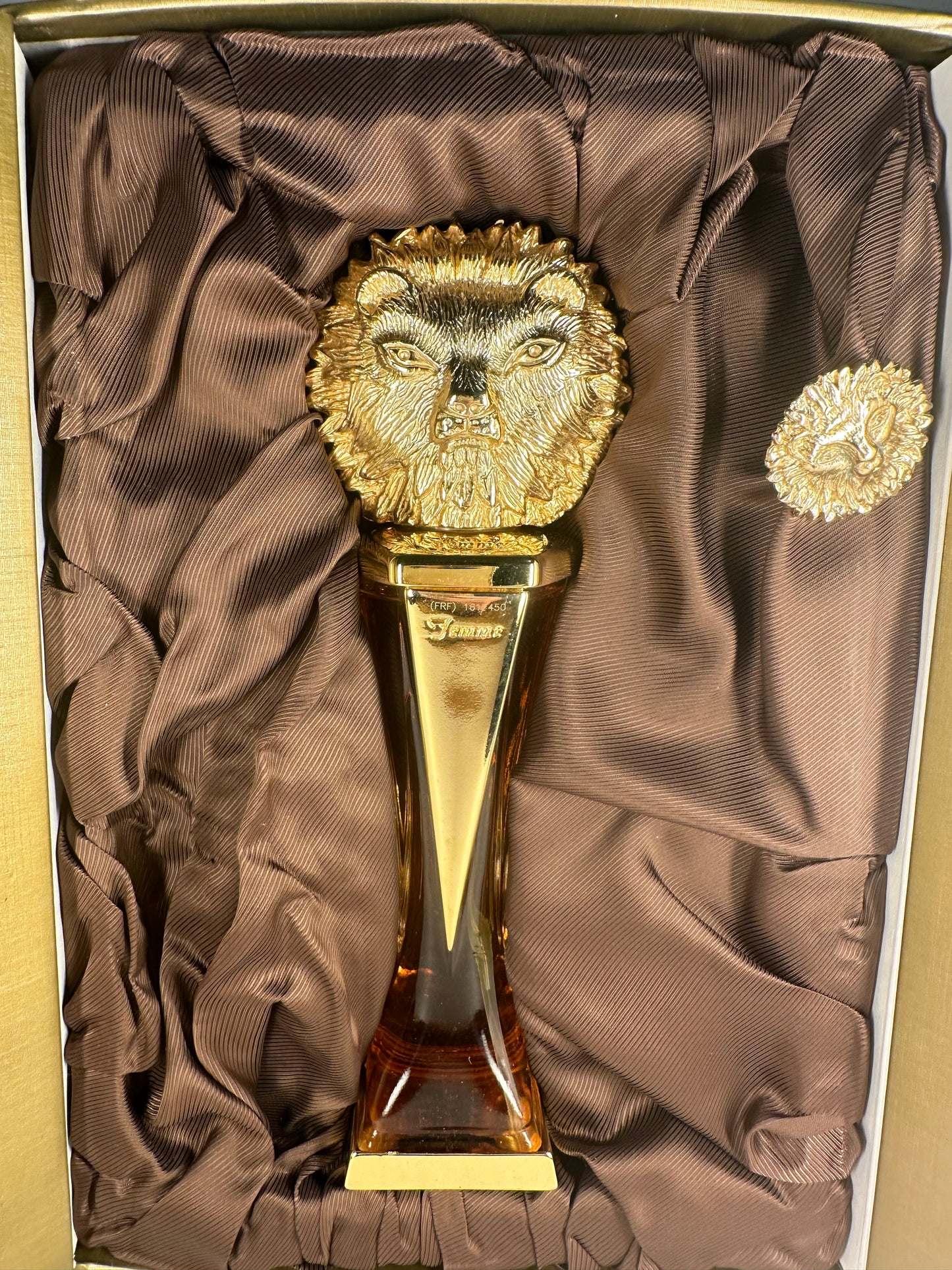 Jean Marais parfum 24K Carats gold plated year 1990 Limited edition, rare vintage