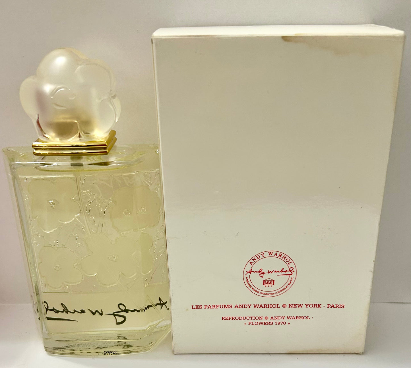 Andy Warhol eau de toilette 100ml rare