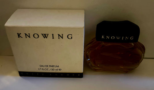 Estée Lauder, Knowing eau de parfum 50ml vintage, rare